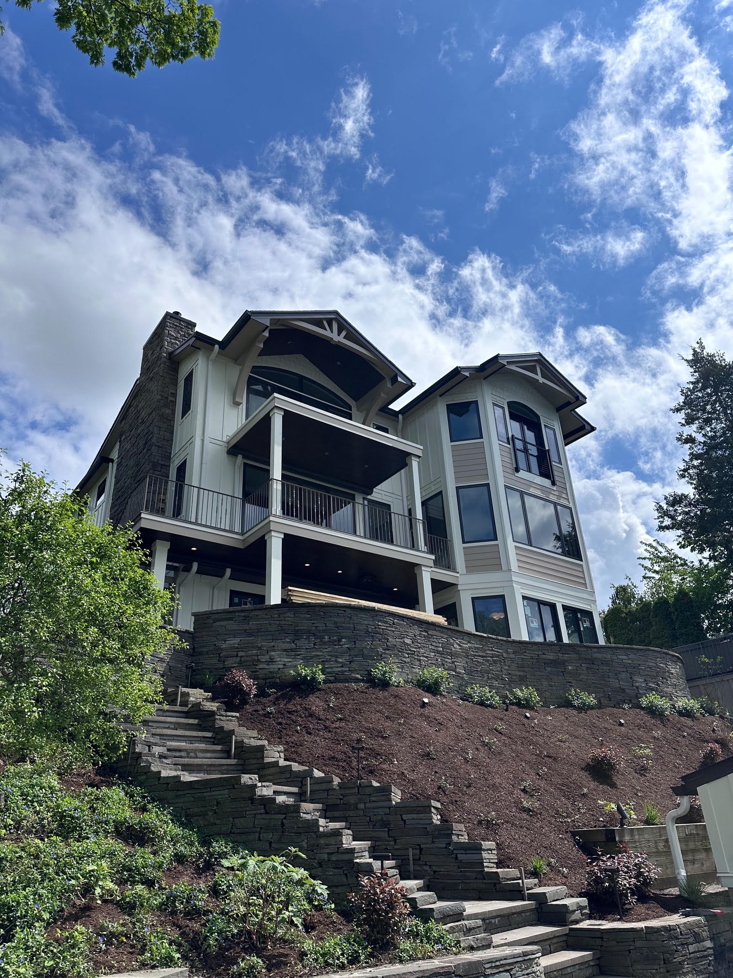 Evergreen Landscaping & Remodeling completed home remodel and landscaping project